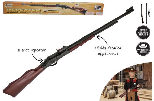 WESTERN RIFLE REPEATER CAP GUN 83CM